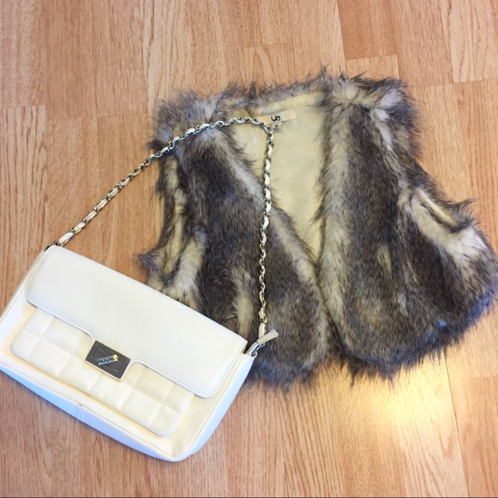 Girls Vegan Fur Vest